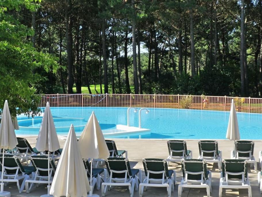 Apt T2 Calme Sur Golf, Piscine, Ocean 10 Min En Velo Lacanau Esterno foto