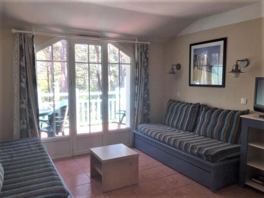 Apt T2 Calme Sur Golf, Piscine, Ocean 10 Min En Velo Lacanau Esterno foto
